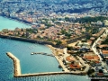 Αεροφωτογραφία του Κάστρου της Χίου από την πλευρά της Ιχθυόσκαλας
