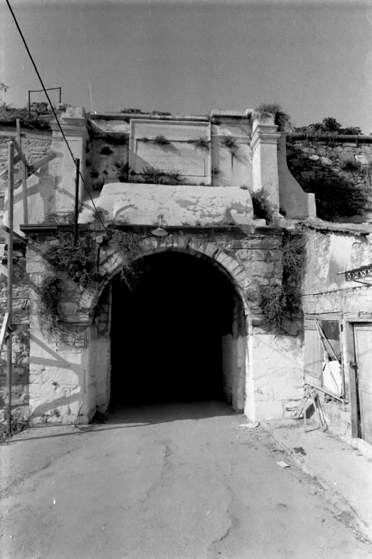 Porta Maggiore, Κάστρο Χίου, Η Χίος σε ασπρόμαυρο …1982, Πόλη, Χίος, Φωτογραφία Πλάτων Κλεανθίδης